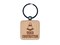 Under Construction Traffic Cone Teacher Motivation Engraved Wood Square Keychain Tag Charm